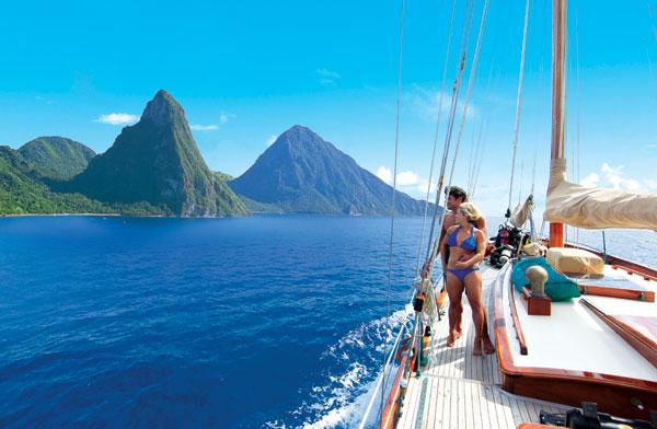 St. Lucia's Gros and Petit Piton